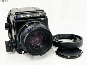 ★シャッターOK◎ Mamiya マミヤ RZ67 PROⅡ MAMIYA-SEKOR Z f=110mm 1:2.8 中判 カメラ ボディ レンズ 120フィルムホルダー 14921O8-2