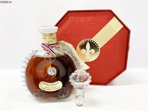 ★未開栓 LOUIS XIII レミーマルタン ルイ13世 バカラ コニャック トレヴィエイユ 700ml ブランデー 替え栓 ケース付き 1382K14.