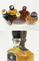 ★未開栓 PREMIUM WHISKIES＆cognacs プレミアム ウイスキー コニャック ミニボトル グレンフィディック/レミーマルタン etc.. 4380N8._画像4