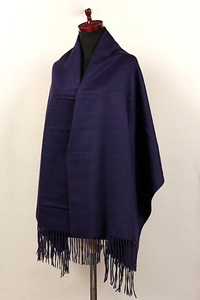  peace . pavilion sa2152 cashmere 100% high class shawl plain CSALE Japanese clothes . equipment combined use purple 