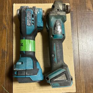 MAKITA マキタ TM52D 充電式 マルチシール18V & GA404D 充電式ディスクグラインダ 18V * H5N03.1