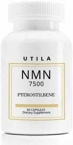 ⑩24個セット UTILA NMN7500mg NMN+メチル化 レスベラトロール（プテロスチルベン）サプリメント【60カプセル】