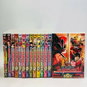 中古 DVD 侍戦隊シンケンジャー 1~12巻 + 劇場版 シンケンジャーVSゴーオンジャー + ライブツアー2010 セット