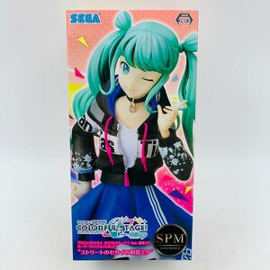 新品未開封 セガ SPM スーパープレミアムフィギュア プロジェクトセカイ カラフルステージ feat.初音ミク ストリートのセカイの初音ミク