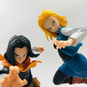 中古品 一番くじ ドラゴンボール THE ANDROID BATTLE withドラゴンボールファイターズ A賞 B賞 2種セット