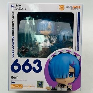 新品未開封 グッドスマイルカンパニー ねんどろいど 663 Re:ゼロから始める異世界生活 レム