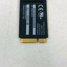 動作確認済み 2188時間 Apple純正 PCIe APPLE SSD TS128E 121GB (MacBook Pro， Air，Mac Pro，Mac mini) SMART正常 消去済み_画像3