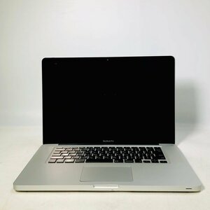 ジャンク MacBook Pro 15インチ (Early 2011) Core i7 2.0GHz/4GB MC721J/A