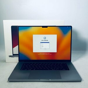 動作確認済み MacBook Pro Touch ID 16インチ (Late 2021) Apple M1 Max 10コア/64GB/SSD 4TB スペースグレイ MK193J/A