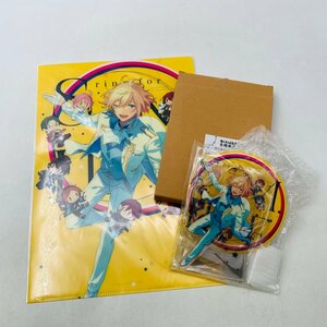 新古品 あんさんぶるスターズ あんスタ 5周年展示会 ゆらゆらアクリルジオラマ ビジュアルクリアファイル 2種セット