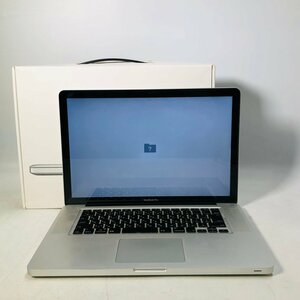 ジャンク MacBook Pro 15インチ (Late 2011) Core i7 2.2GHz/4GB MD318J/A