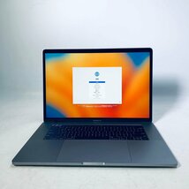 ジャンク MacBook Pro Touch Bar＋Touch ID 15インチ (Mid 2018) Core i9 2.9GHz/32GB/SSD 1TB スペースグレイ MR942J/A_画像1