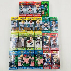 新品未開封 ワールドコレクタブルフィギュア 僕のヒーローアカデミア Vol.1 2 3 4 5 7 ヒーローズ:ライジング まとめセット