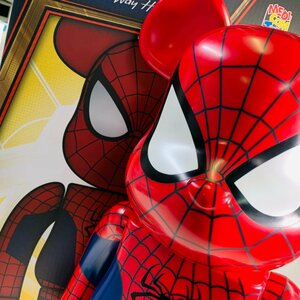 中古品 メディコム・トイ BE＠RBRICK ベアブリック AMAZING SPIDER MAN No Way Home 1000％ スパイダーマン