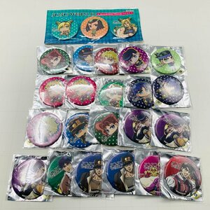 中古品 ジョジョの奇妙な冒険 JOJO WORLD ジョジョワールド 75mm 缶バッジ 承太郎 ディオ 仗助 ジョセフ まとめ セット