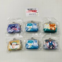 新品未開封 ポケットモンスター ポケモン PUがまぐち 5種6点セット ゲンガー イーブイ ルカリオ クワッス パモ_画像2