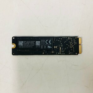 動作確認済み Apple純正 高速版 PCIe 3.0x4対応 APPLE SSD 121GB (MacBook Pro Retina， MacBook Air，Mac Pro) 消去済み