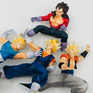 難あり中古品 ドラゴンボール Z GT アクションポーズフィギュア 4種セット ベジータ ゴジータ