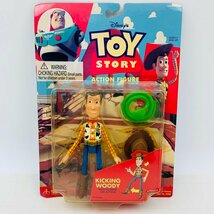 新品未開封 トイ・ストーリー Toy Story ウッディ KICKING WOODY アクションフィギュア_画像1