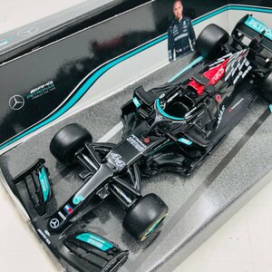 新古品 Bburago ブラーゴ 1/43 Mercedes-Benz メルセデス ベンツ AMG W12 L.ハミルトン