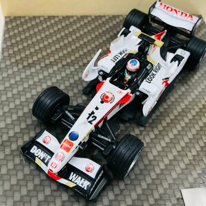 ジャンク Honda Racing Team 1/43 ホンダレーシング 1st win 4000 Limited Edition 2006年 ハンガリーGP F1 ミニカー J・バトン