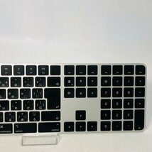 Apple Magic Keyboard with Touch ID JIS配列 テンキー付き MMMR3J/A A2520_画像3