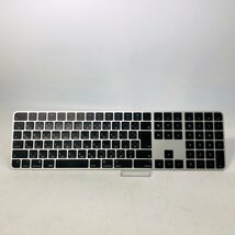 Apple Magic Keyboard with Touch ID JIS配列 テンキー付き MMMR3J/A A2520_画像1