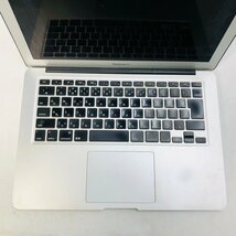 ジャンク MacBook Air 13インチ (Mid 2012) Core i5 1.8GHz/4GB/SSD 128GB MD231J/A_画像2