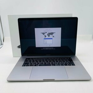 ジャンク MacBook Pro Touch Bar＋Touch ID 15インチ (Mid 2017) Core i7 2.8GHz/16GB/SSD 256GB スペースグレイ MPTR2J/A