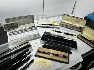 PILOT CROSS MONTBLANC MARIO VALENTINO pierre cardin miwa PARKER ボールペン 万年筆 シャープ 筆記用具 まとめ売り