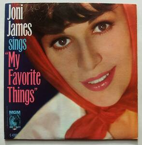 ◆ JONI JAMES / My Favorite Things ◆ MGM E 4200 (color) ◆ S