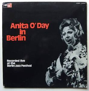 ◆ ANITA O'DAY In Berlin / George Arvanitas Trio ◆ MPS 21 20750-1 (Germany) ◆