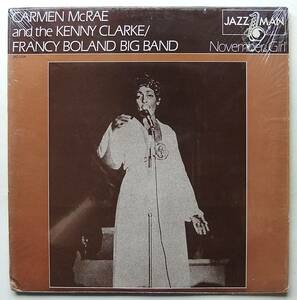 ◆ CARMEN McRAE / November Girl ◆ Jazz Man JAZ 5004 ◆