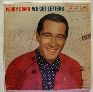 ◆ PERRY COMO / We Get Letters ◆ RCA LPM-1463 (dog:dg) ◆