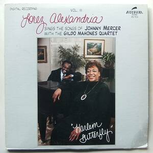 ◆ LOREZ ALEXANDRIA Sings The Songs of Johnny Mercer with MIKE WOFFORD Quartet ◆ Discovery DS-826 ◆ V