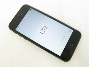 au iPhone5 16GB ブラック【R4899】