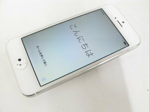 au iPhone5 64GB ホワイト【M1461】