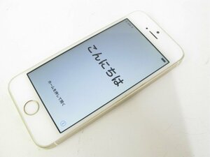 ソフトバンク iPhoneSE 64GB ゴールド 【M1476】