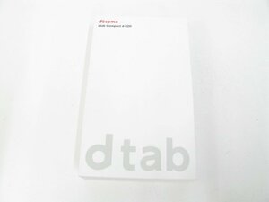 新品 未使用 ドコモ d-02H dtab Compact Silver SIMフリー SIMロック解除済【ch0213】