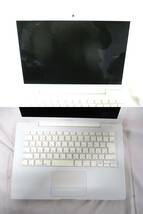 ◎【ジャンク】Apple アップル MacBook A1181 ノートパソコン ノーパソ PC OSなし 空HDD マックブック パーツ、部品回収 分解(3-6-5)_画像7