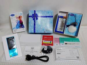 現状品+限定版　SONY　NW-A16-L　ブルー　Disney　アナと雪の女王　Frozen Harmony Box　2014　ソニー　NW-A16　32GB