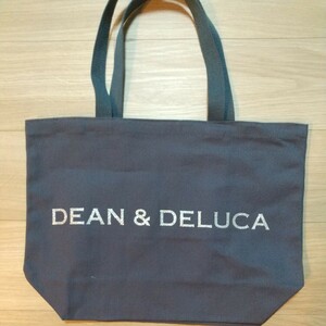 [DEAN&DELUCA* Dean & Dell -ka] charity tote bag *L blue gray * limited amount 