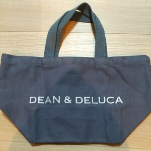 [DEAN&DELUCA* Dean & Dell -ka] charity tote bag *S blue gray * limitation 