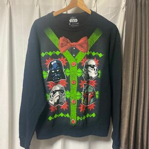 STAR WARS Star Wars print sweat sweatshirt M size 