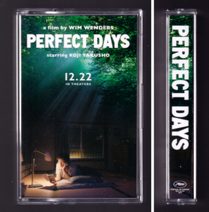 貴重 非売品 「 PERFECT DAYS 」カセットテープ ヴィム・ヴェンダース 役所広司 柄本時生 長澤樹 東京国際映画祭