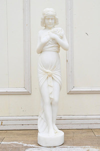 MK263 美品 石製 女人像 裸婦像 ラフ ビーナス 置物 飾り物 オブジェ インテリア