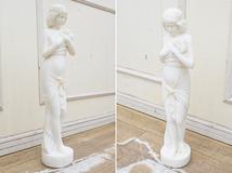 MK263 美品 石製 女人像 裸婦像 ラフ ビーナス 置物 飾り物 オブジェ インテリア_画像2