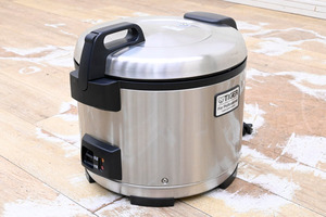 J296 超美品 中古厨房 タイガー 業務用 電子 炊飯器 炊飯ジャー JNO-A270 100V 2.7L 1升5合炊き 炊きたて 魔法瓶 ステンレス 2020年製