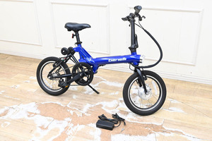 GK06 美品 ベネリ benelli 電動アシスト自転車 折畳 折り畳み mini Fold 16 popular
