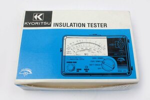 [動作OK] KYORITSU INSULATION TESTER 2レンジ小型絶縁抵抗計 MODEL 3146 電気計測器 直流 交流 抵抗計 電圧計 50V/100V (3)